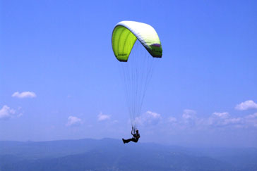 Paragliding in Georgia, Caucasus